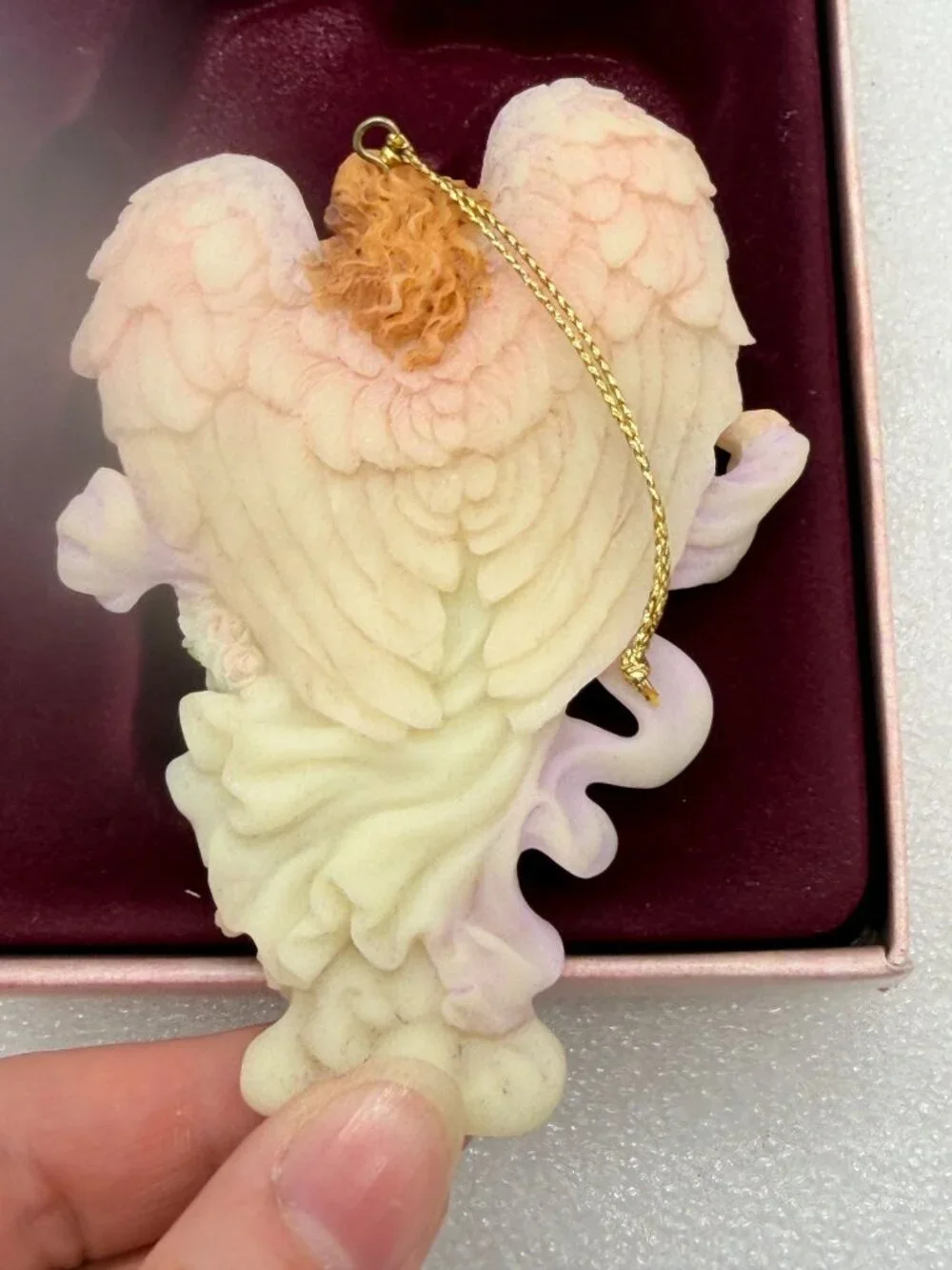 Vintage Roman Inc Seraphim Classics Harmony Angel Ornament NIB